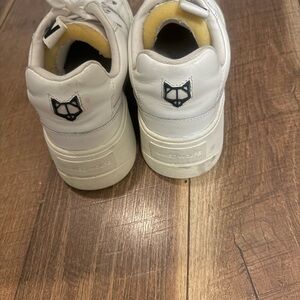 Naked Wolfe White Platform Shoes